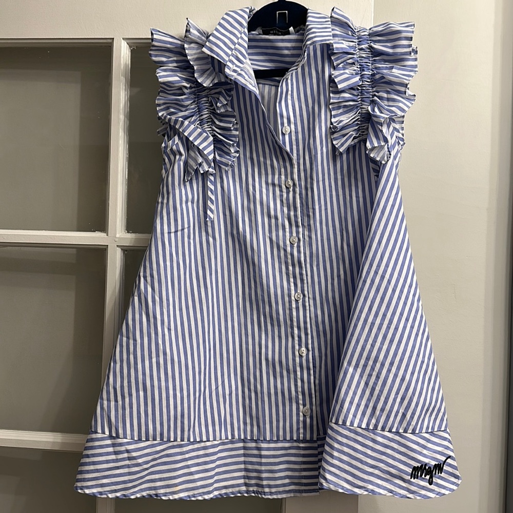 MSGM striped dress